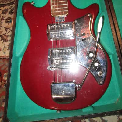 Teisco / Crown MJ-2 1964 Red image 19