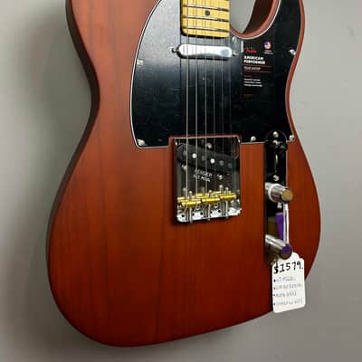Fender Limited Edition American Performer Timber Telecaster 2024 - Mocha image 3