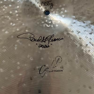 Cymbal Craftsman 21 Overhammered Ride 2022 - natural image 2