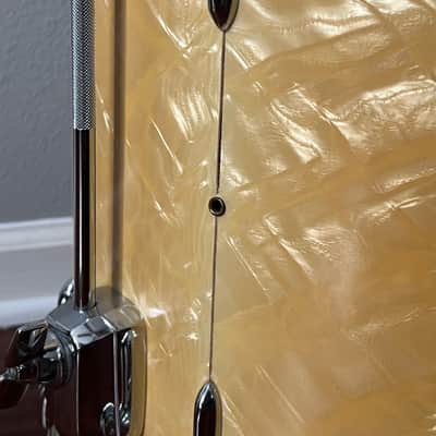 Premier Drum Shell Pack 1950’s White Marine Pearl image 9