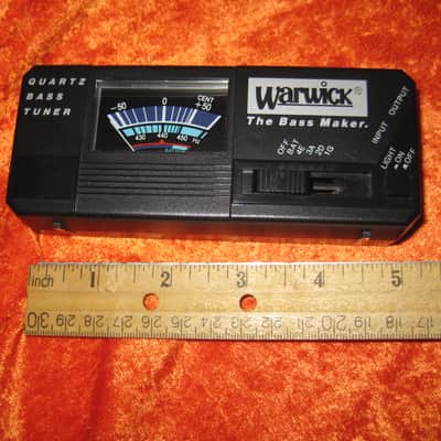 Warwick Bass Quartz Tuner 1980's image 2