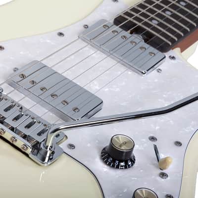 Schecter Jack Fowler Traditional Ivory Electric Guitar - Brand New image 4