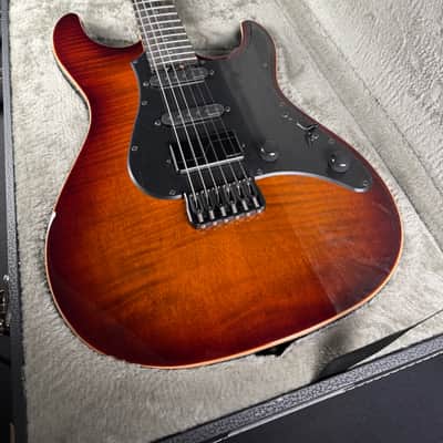 ESP E-II SN-III Hardtail w/Case - Tiger Eye Sunburst image 2