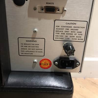 Lexicon 224XL Digital Reverberator with LARC Remote 1980s - Black / White Remote image 4