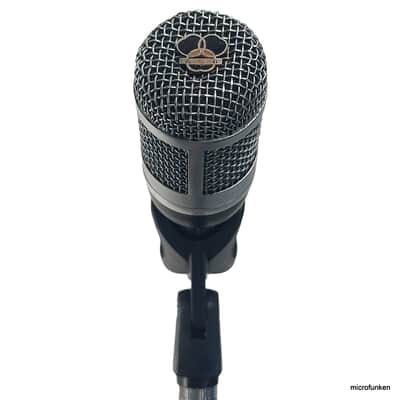 AKG D17 1958 Vintage Dynamic Microphone. Case. Adapter Cable. Clip image 4