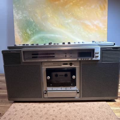 Sony CFS D7 Cassette Tape Player Deck Boombox Portable Radio AM FM Recorder image 22