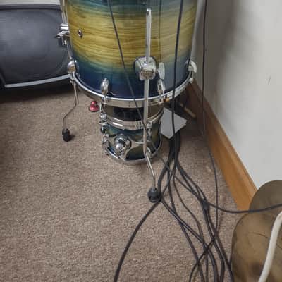 Mapex Armory 7 Piece Drum Set - Bass and Toms - Rain Forest Burst image 6