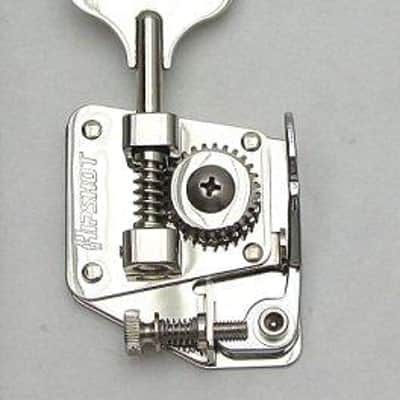 Hipshot 20200N BT2 Bass Extender Clover Key For Vintage Fender Nickel image 1