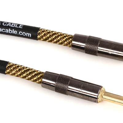 Lava Cable LCVN10 Vintage Tweed Straight to Straight Instrument Cable-10 foot