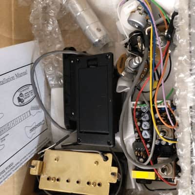 Fernandes FSK-401 Sustainer Pickup Kit Black new old stock! image 2