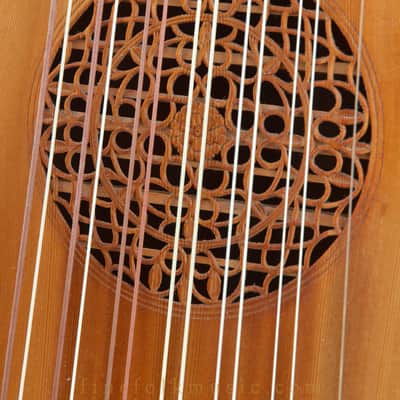 Bohr 7-course Renaissance lute 1977 image 2