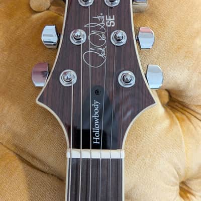 PRS SE Hollowbody Standard Piezo - Dog Hair Smokeburst image 3