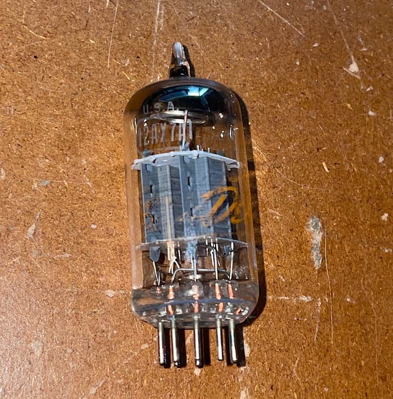 Vintage GM Delco 12AX7/ECC83 Vacuum Tube image 1