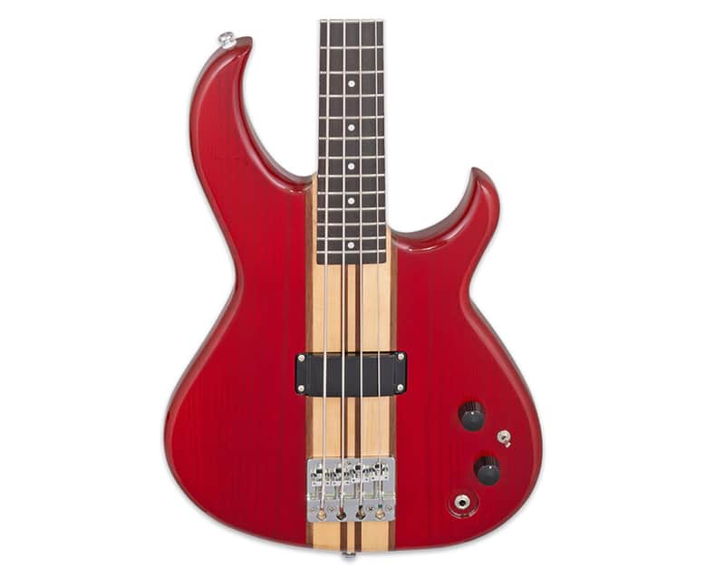 Aria Pro II SB-700 4-String Bass Guitar - Paduak Red - Open Box image 1