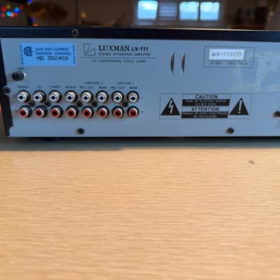 Luxman LV-111 Stereo Integrated Freshly Serviced High End Audiophile Sounds 👌 image 7