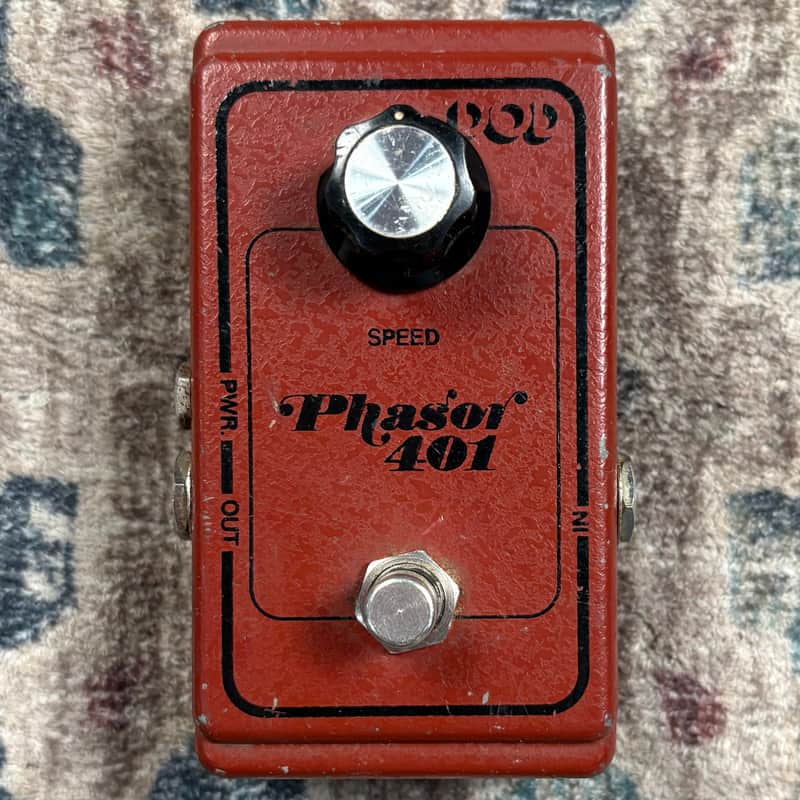 フェイザー The Great Deceiver DP-401 Phaser 1978 DOD Phasor 401 Vintage Made In USA Phaser Phase Shifter