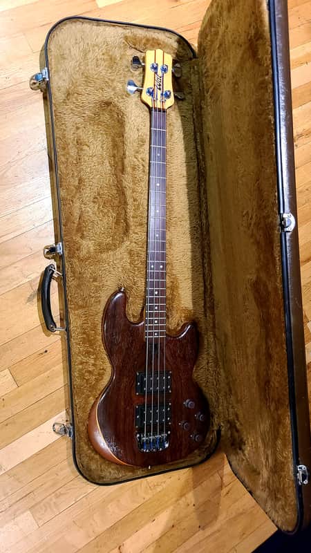 Wal Mk1 1985 Brazilian Mohogany Core Padauk Facings Indian Ebony Fingerboard - Near Mint Condition image 1