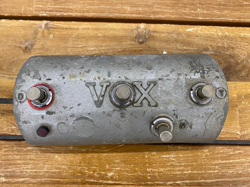 Vox 4-button Foot Switch for Super Beatle, Royal Guardsman, etc. 1960's image 1