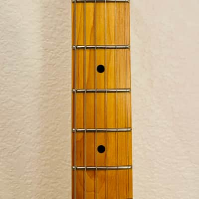 Partscaster Tele 2 Piece Alder Body One Piece Maple Neck Made with High End Parts 2026 - Walnut image 11