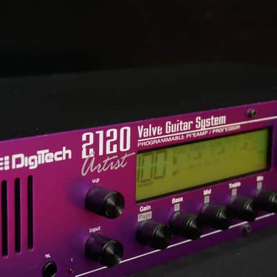 Digitech 2120 Artist Valve Guitar System Effects Processor 2U Rack Mount 240V image 7