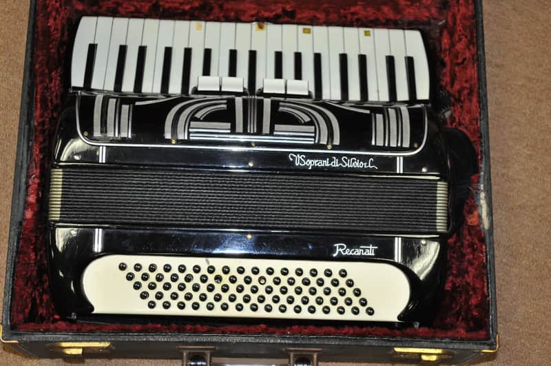 Vintage Recanati V. Soprani Di Silvio. 80 Bass Accordion. | Reverb