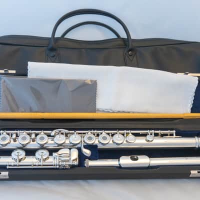 Muramatsu EX III Open-hole Conservatory Flute *Silver Headjoint *Low-B *Made in Japan *Cleaned & Serviced image 1