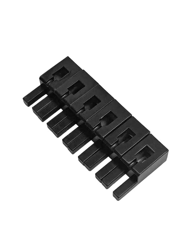 Authentic Floyd Rose Non-Fine Tuner Saddle Set - Black image 1
