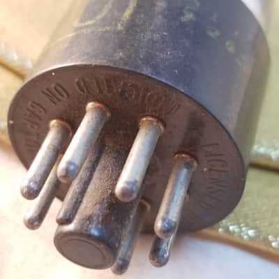 Sylvania 6V6GT/G tNOS AT1000 TESTED Vacuum Tube greyglass WWII era Beam Power 6V6 1942-1948 image 9