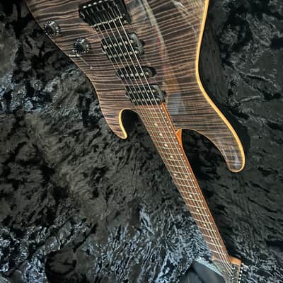 Suhr Modern - Trans Black - Custom w/Hand Selected Flame Top - Mint! image 9