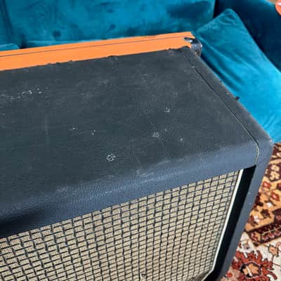 Vintage 1971 Marshall 4x10 Guitar Amplifier Speaker Cabinet Celestion 9384 1970s image 11
