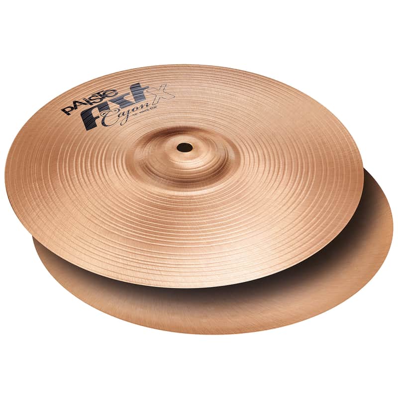 Paiste 12" PST X Cajon Hi-Hat Cymbals (Pair) image 1