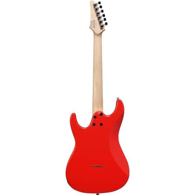 Mint Ibanez Model AZES31VM Solid Body Electric Guitar in a Vermillion Finish - NEW image 2