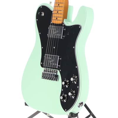 Fender Certified Pre-Owned Vintera II '70s Telecaster Deluxe with Tremolo, Maple Fingerboard, Surf Green (O2) (05695) image 4