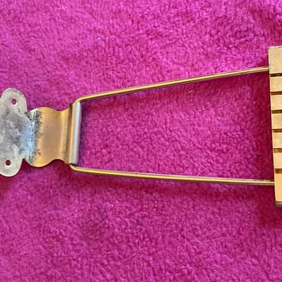 vintage usa 1965 Gibson gold tailpiece for es-345 355 thinline archtop 1968 1970 1972 jazz guitar 1969 image 10