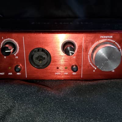 Focusrite Clarett 2Pre Thunderbolt Audio Interface 2010s - Red image 1