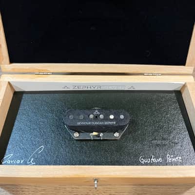 Seymour Duncan Zephyr Silver Tele Lead Pickup Black 11209-05 NOS 2011 image 1