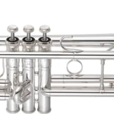 Yamaha YTR-9335CHS-BR III Xeno Artist Professional Bb Trumpet - Silver Plated image 2