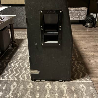 Marshall 1960A 4x12" Angled Guitar Speaker Cabinet 1974 - Black image 3