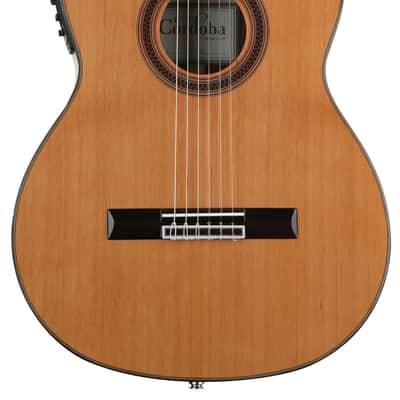Cordoba C7-CE Nylon String Acoustic-electric Guitar - Cedar image 1