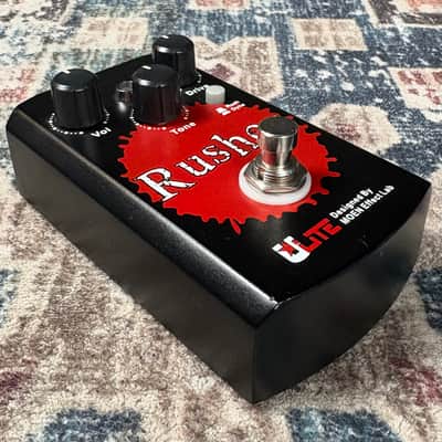 U-Lite by MOEN Effect Lab Rusher Analog Distortion Overdrive Guitar Effect Pedal w/ Box! image 4