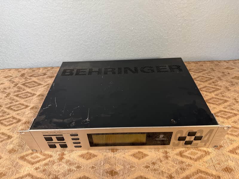 Behringer Ultra-Dyne Pro DSP9024 Digital 24-Bit Dual DSP Mainframe Dynamics Unit 2000s - Black / Silver image 1