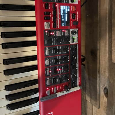 Nord Stage 3 HP76 Hammer Action Portable 76-Key Digital Piano 2017 - Present - Red