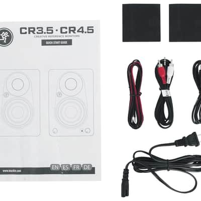 Pair Mackie CR3.5 3.5" Powered Studio Monitors Speakers w/ Tone Control image 5