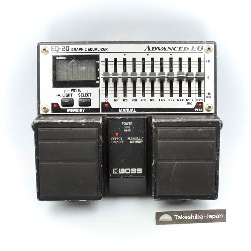 BOSS EQ-20 Graphic Equalizer ツインペダル BOSS EQ-20 Graphic Equalizer ツインペダル