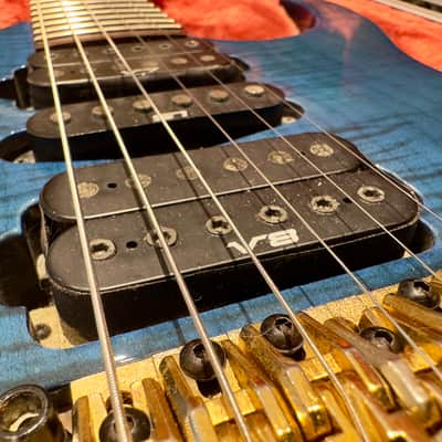Ibanez RG570CT Fujigen 1995 / Transparent Blue - MIJ image 14