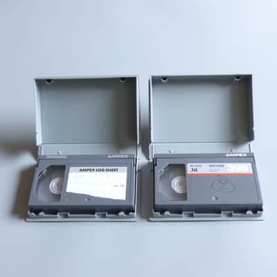 2 x Ampex 398 Betacam SP cassette image 1
