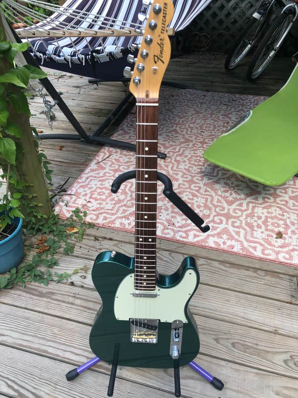 Fender American Special Telecaster with Rosewood Fretboard 2017 - 2018 - Sherwood Green Metallic