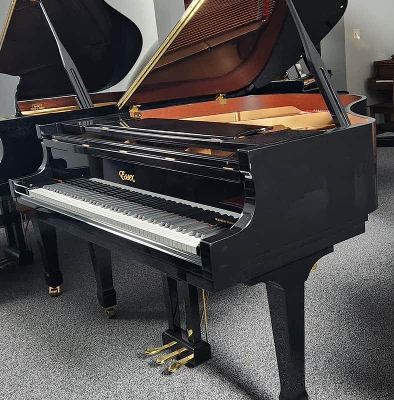 Essex EGP 155 Polished Ebony 5'1" Baby Grand Piano by Steinway & Sons
