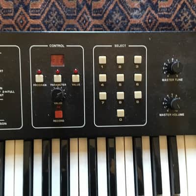 Sequential Six-Trak 49-Key 6-Voice Polyphonic Synthesizer 1984 - 1985 - Black with Wood Sides image 7