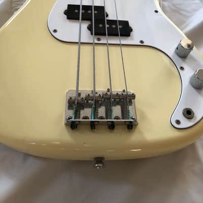 1987 Fender Squier Precision Bass 32" Medium Scale PBM Made in Japan w/New Gig Bag image 10